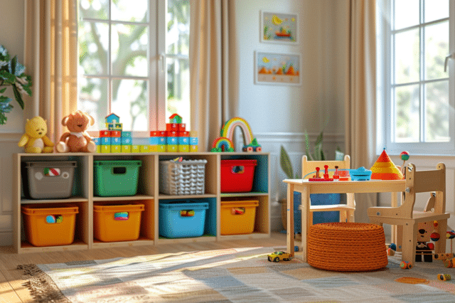 Aménager un espace jeu pour enfants en salon : astuces déco et organisation