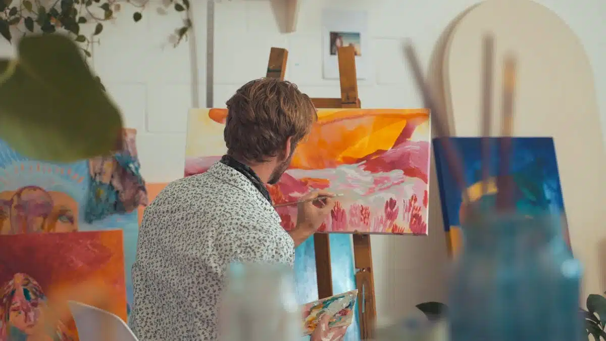 peinture  artiste