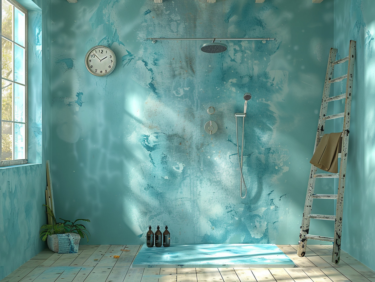 rénovation rapide douche