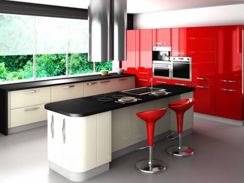 Comment organiser une cuisine de salon rectangulaire ?