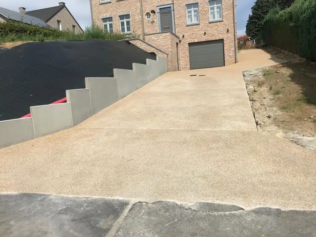 béton désactivé