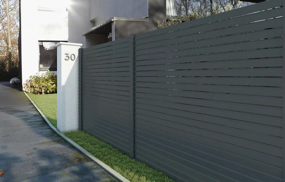 acheter sa clôture en alu sur mesure