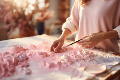 Créer une peinture rose poudrée : astuces et étapes essentielles