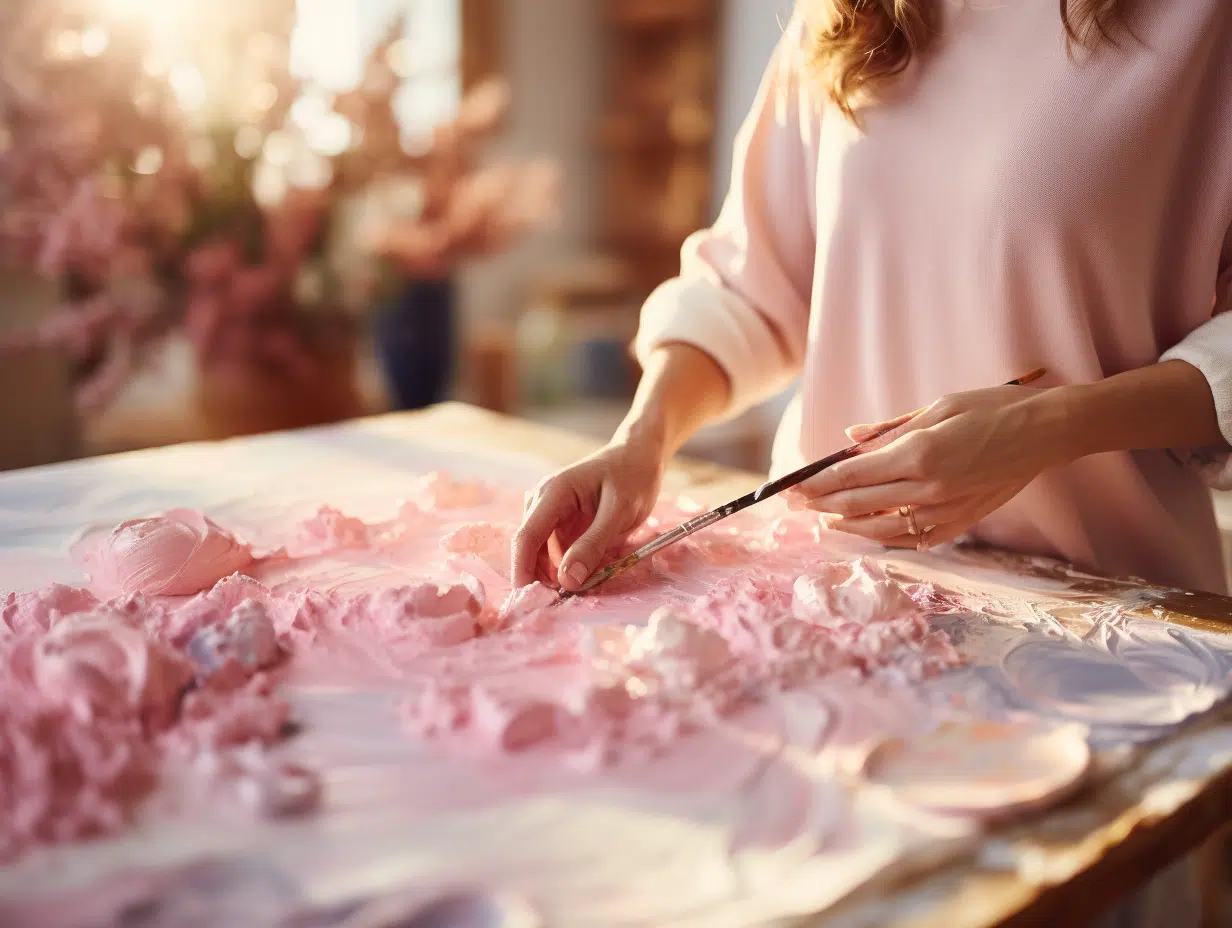 Créer une peinture rose poudrée : astuces et étapes essentielles