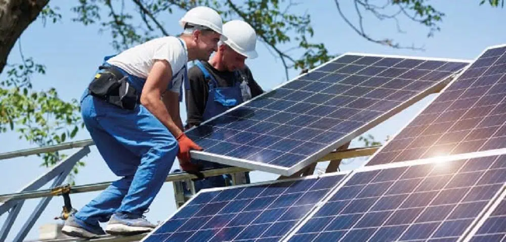 électrique avantages des panneaux solaires en pleine terre