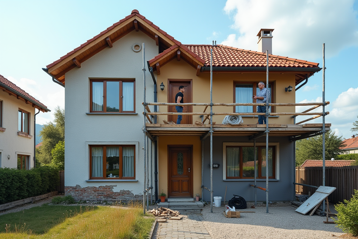 façade rénovée
