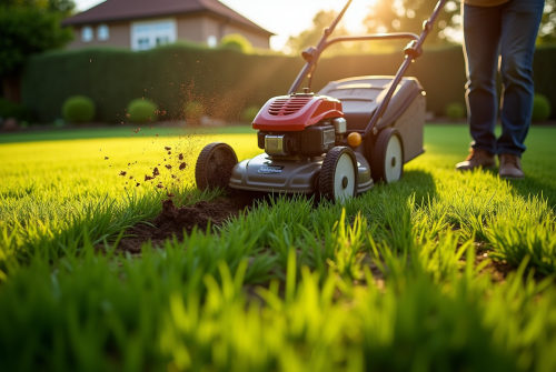 Scarifier la pelouse : quand après traitement anti-mousse ?