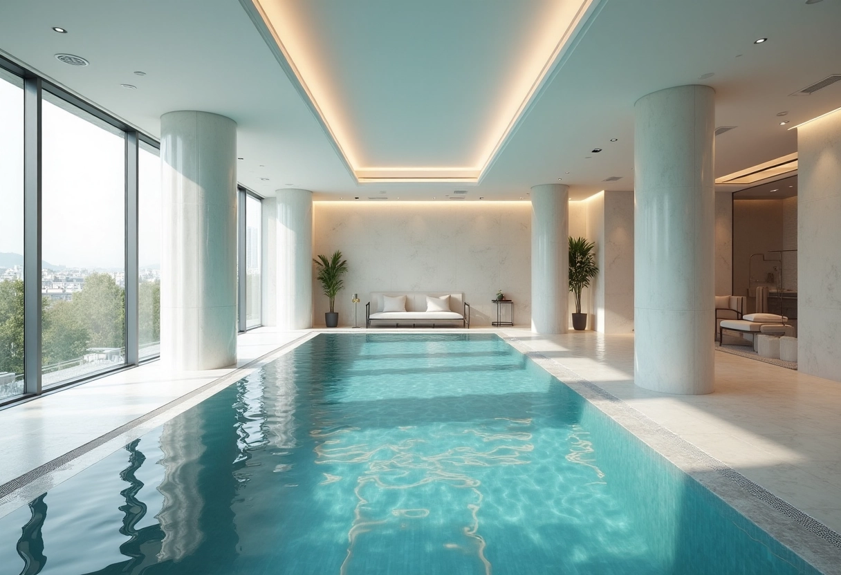 lumière piscine